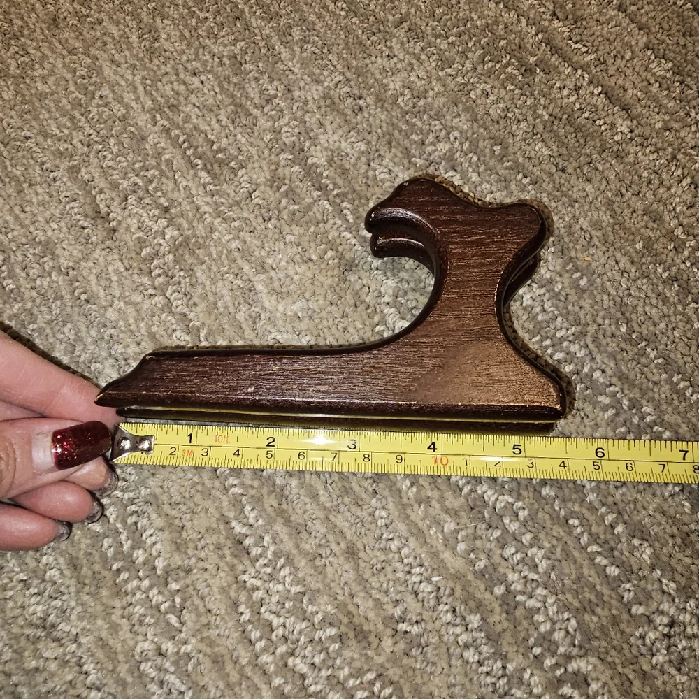 Elegant Brown Display Stand - Small